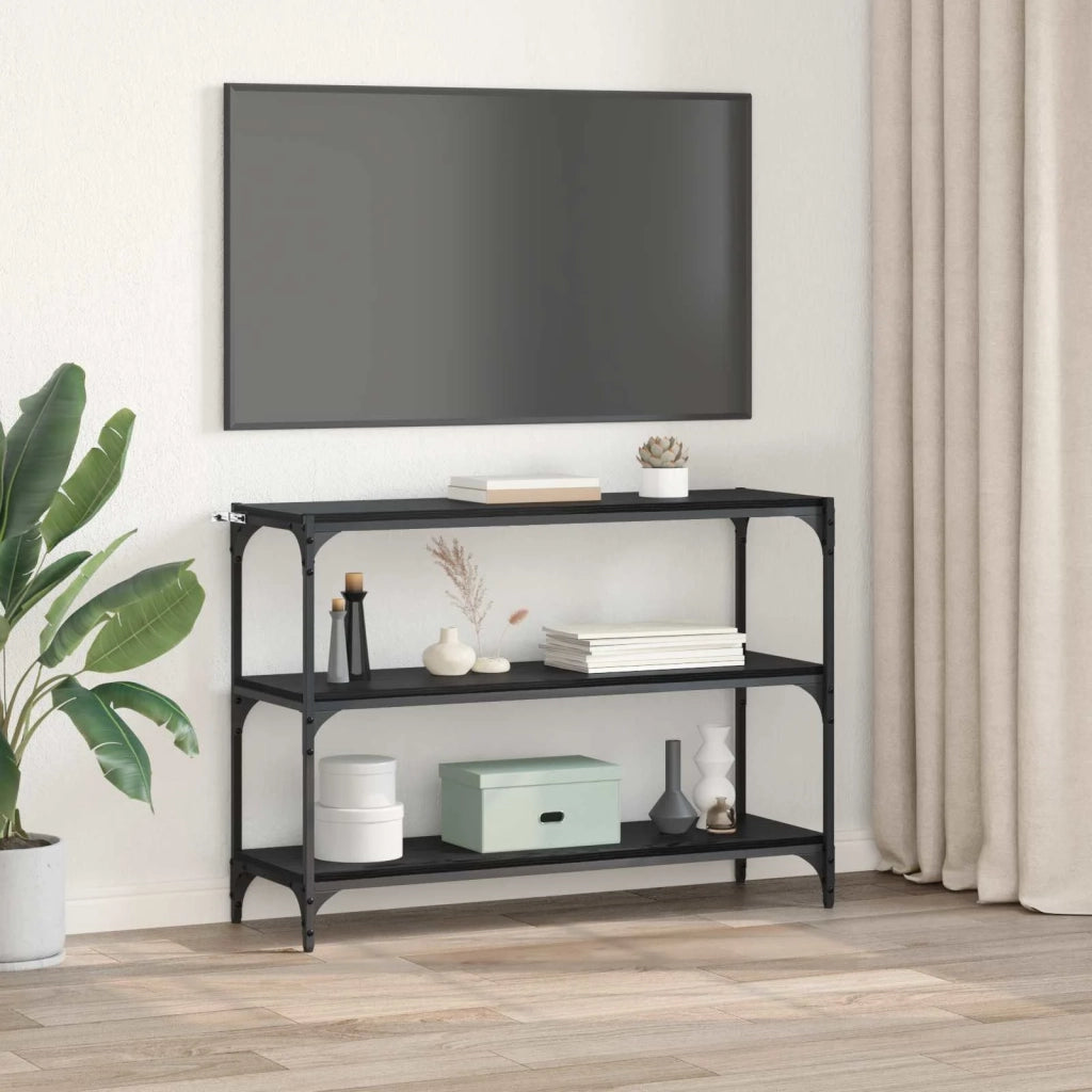 Armadio per Libri Rovere nero 100 x 33 x 70,5 cm 881116