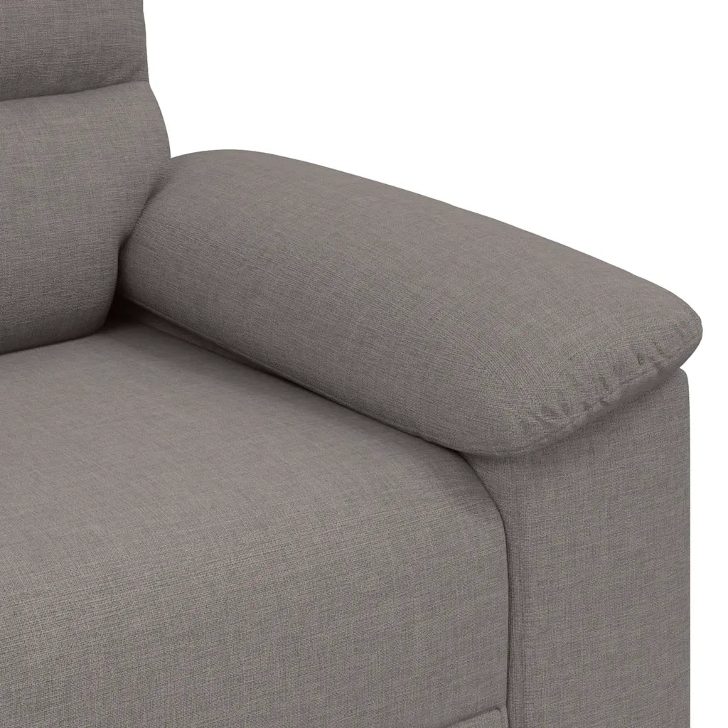 Divano a 2 Posti-Sofa 2 Posti Tortora 120 cm in Tessuto 411000