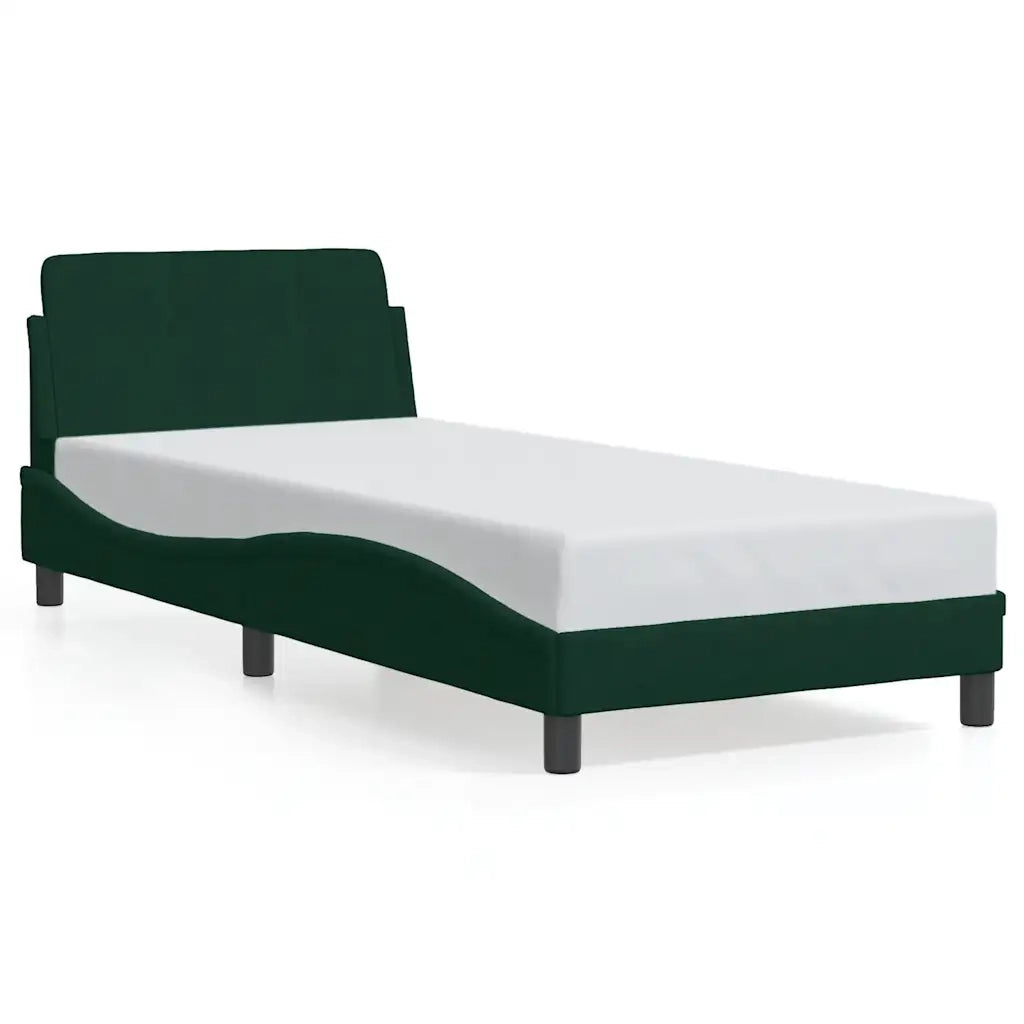 Giroletto Dover Verde Scuro 80x200 cm in Velluto 373075