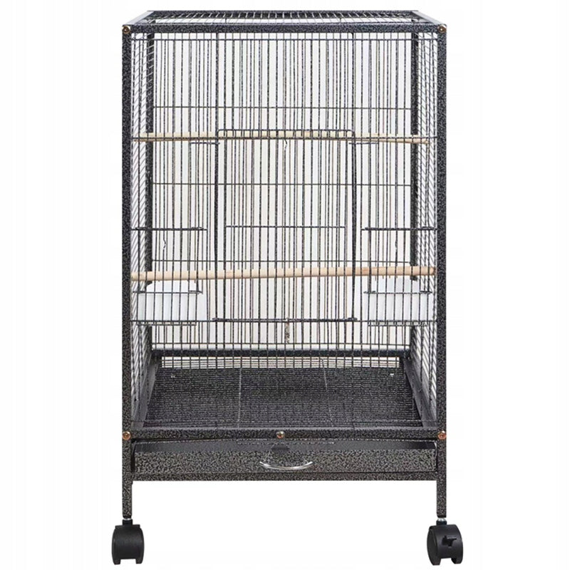 Gabbia metallica per uccelli esotici, voliera per pappagalli e canarini, grande