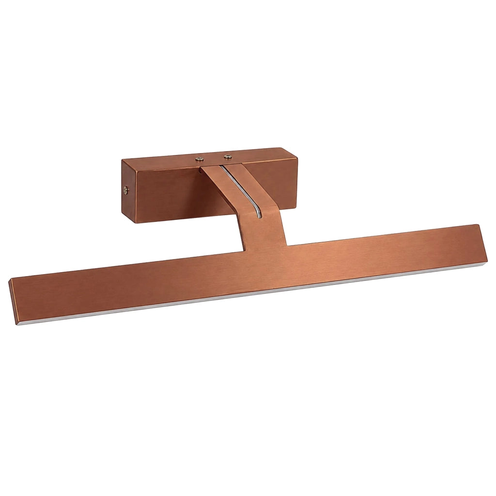 Applique Da Bagno Led Swe013-1w 43cm Brush Copper