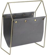 Organizzatore di Scrivania Stile e Funzionale - Compacto - 32,5 x 38,5 x 15,3 cm - Accenti in Acciaio