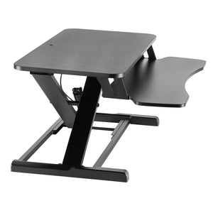 Toboli Alzata per monitor 80x40cm con porta tastiera, regolabile, Supporto di rialzo per computer