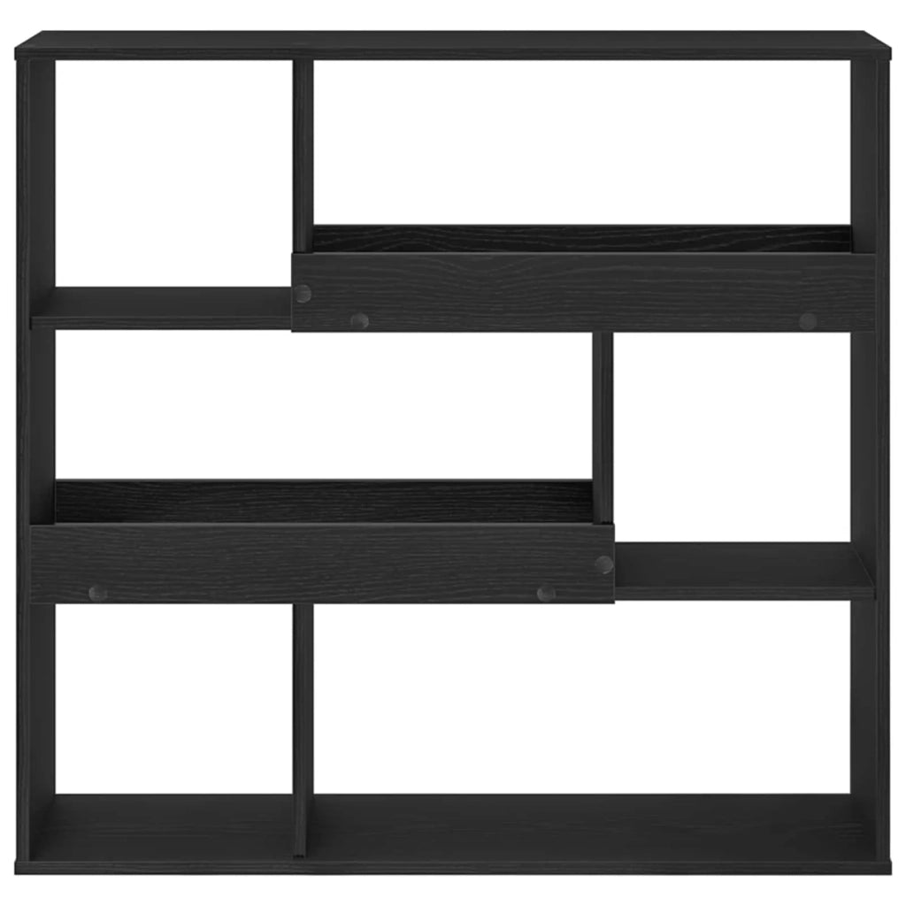 Scaffale per Libri Rovere Nero 100 x 33 x 94,5 cm 8004695