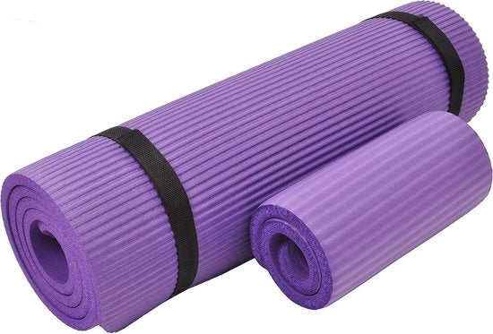 Mat di Yoga Extra Spesso - Mat di Fitness Extra Spesso - Blu Scuro