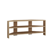 Mobile TV angolare in legno "Thales" - 114 x 36 x 45 cm - Beige