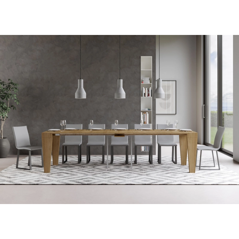 Consolle allungabile 90x40/300 cm Spimbo - Quercia Natura