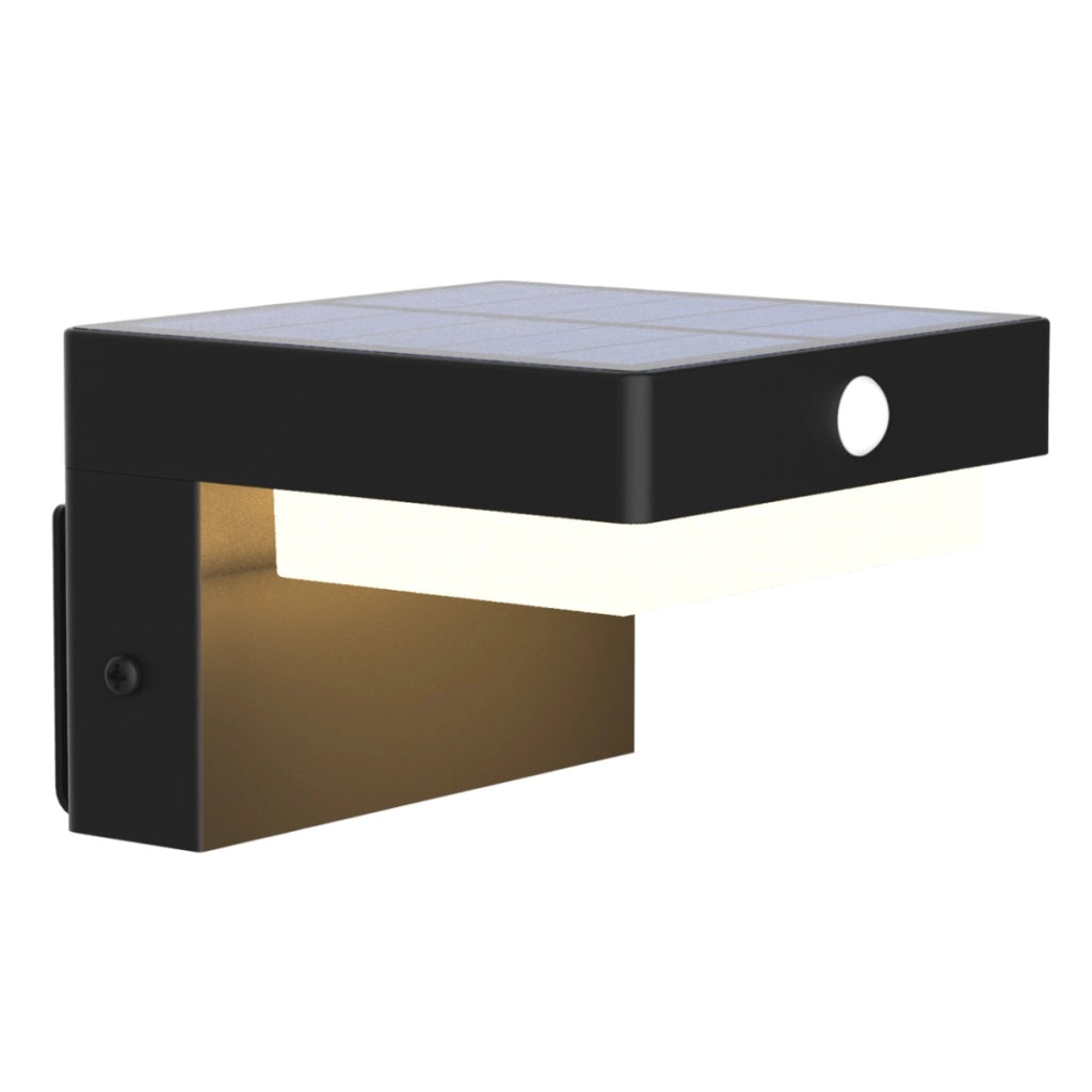 Applique solare esterna 4,5W 4000K PIR IP44 MALI Polux