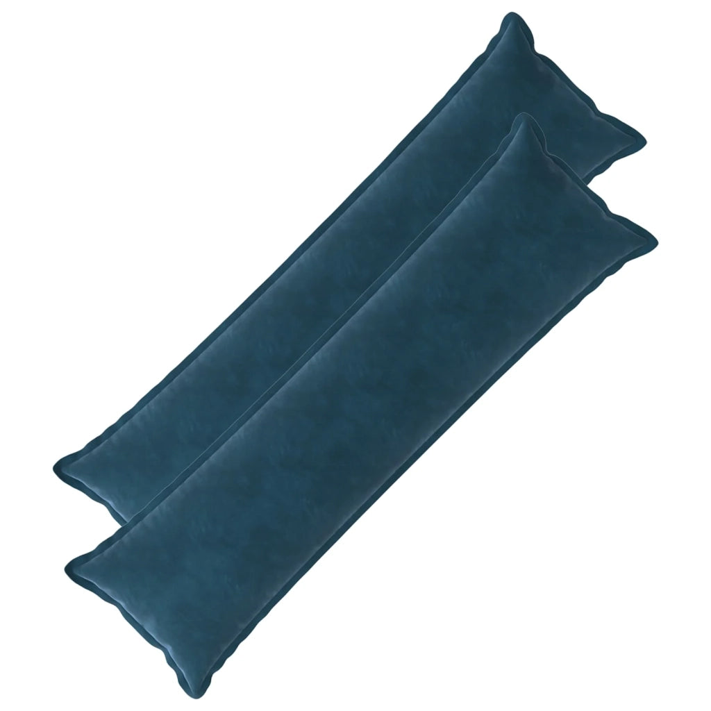 Cuscino con cuscino HOUTEN 2 pz Blu Velluto 934294