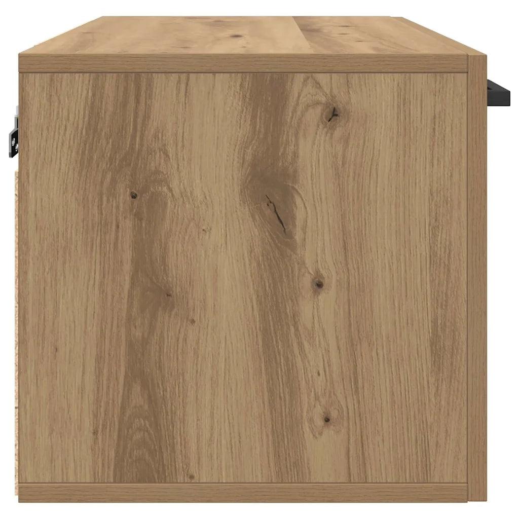 Mobiletto a muro Rovere artigianale 60 x 36,5 x 35 cm