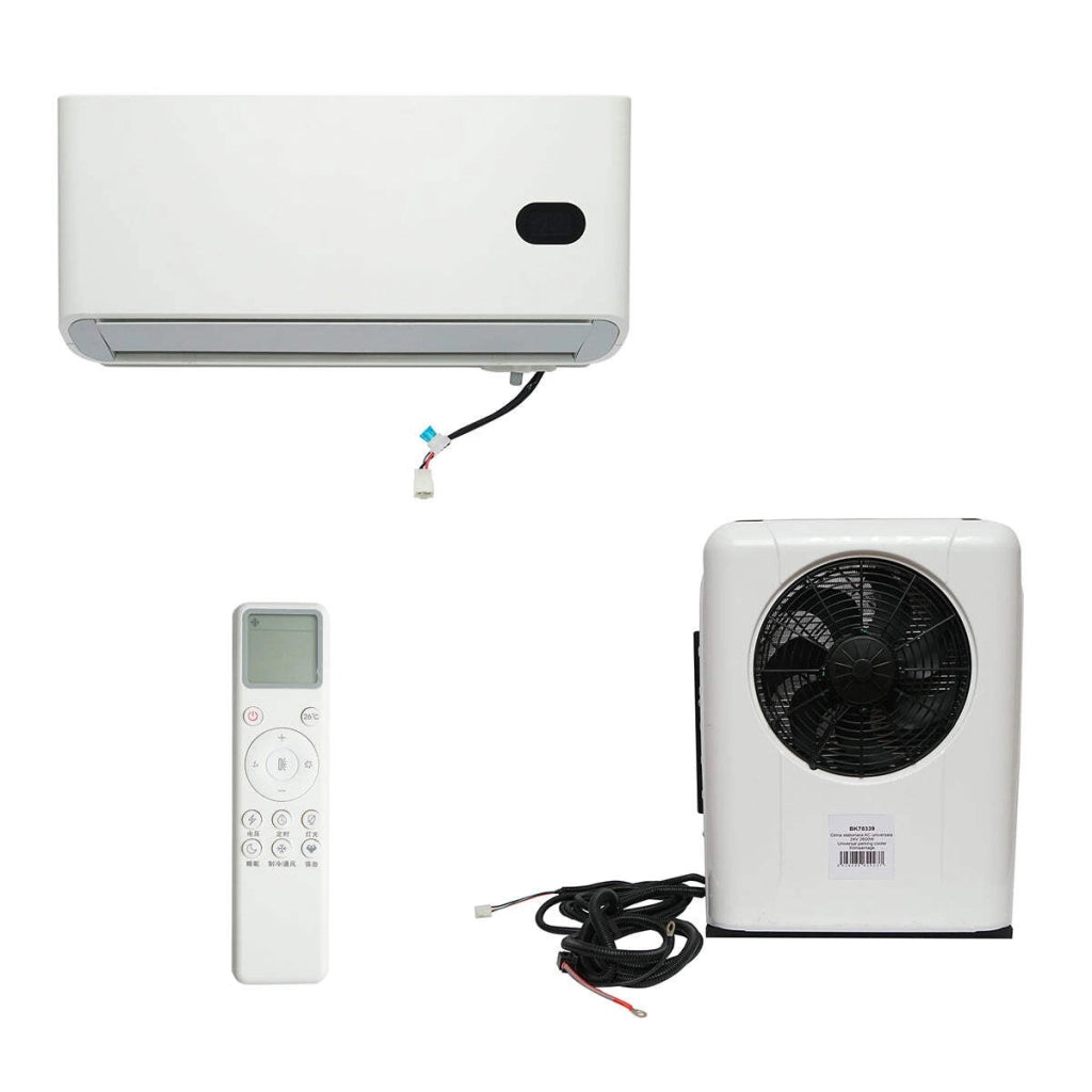 Climatizzatore fisso per macchinari industriali – 24V, 2600W, con telecomando – Breckner Germany