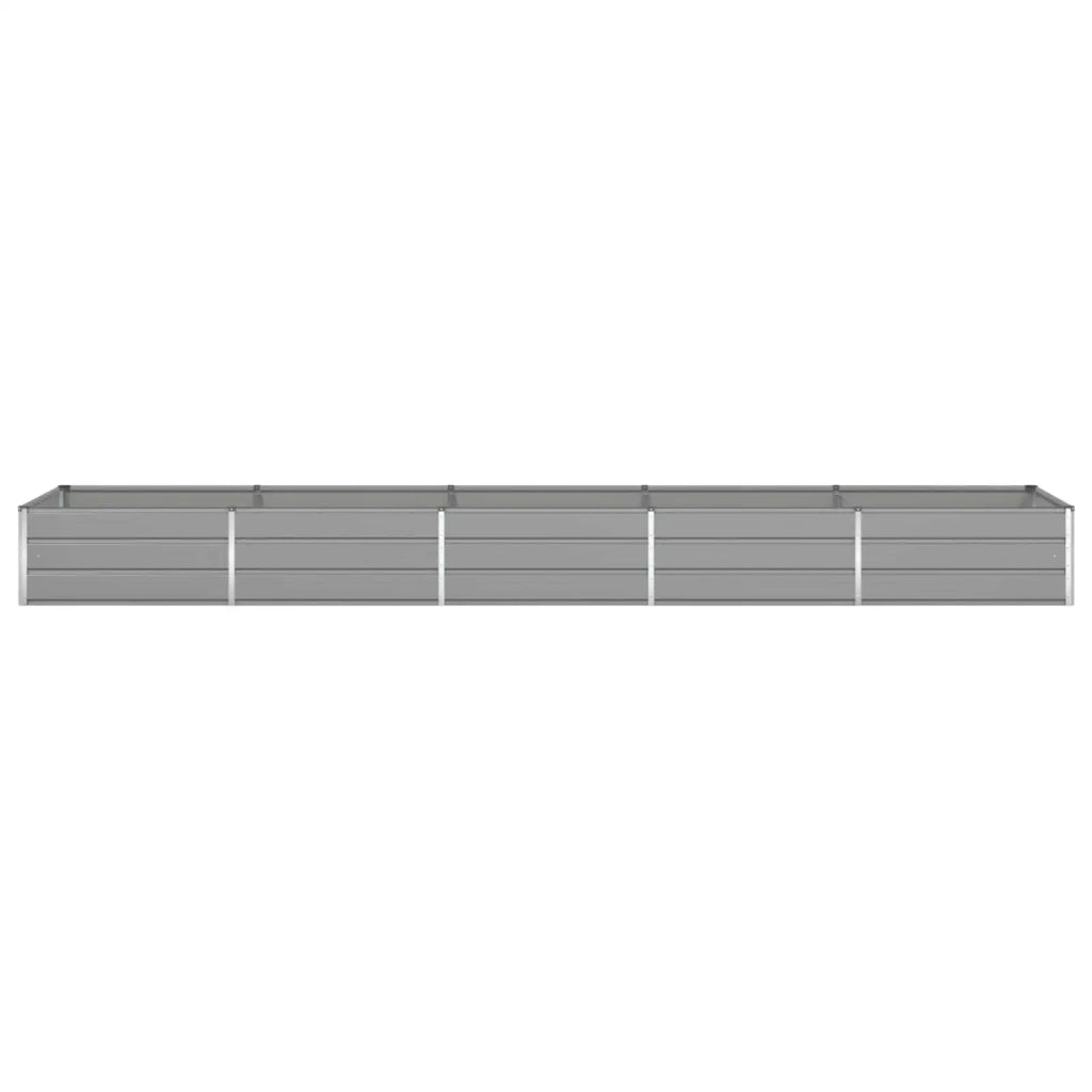 Fioriera Grigio chiaro 480 x 100 x 45 cm Acciaio zincato
