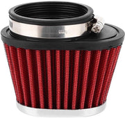 Filtro dell'aria per motocicletta - Accessorio per copricapo - Elevata prestazione - Riduzione della usura - Durata prolungata 50.000 km - Migliorata circolazione dell'aria di aspirazione - Filtro dell'aria per motore
