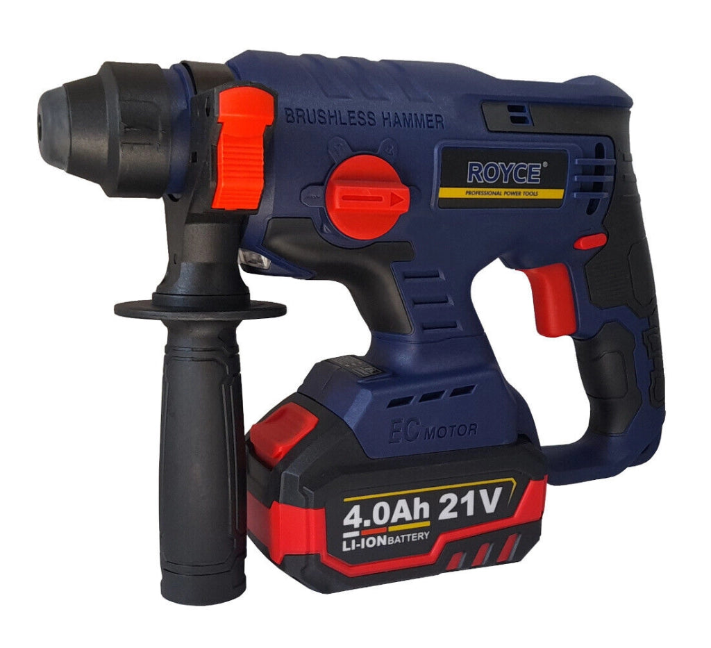 Trapano scalpellatore a batteria martello demolitore SDS PLUS 4Ah 21V 89862