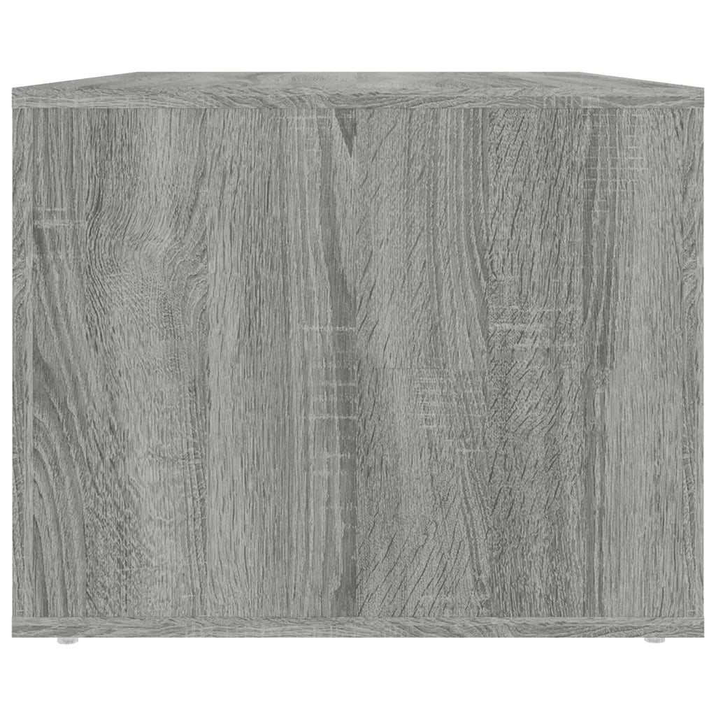 Tavolino da Salotto Grigio Sonoma 80x50x40 cm Legno Multistrato