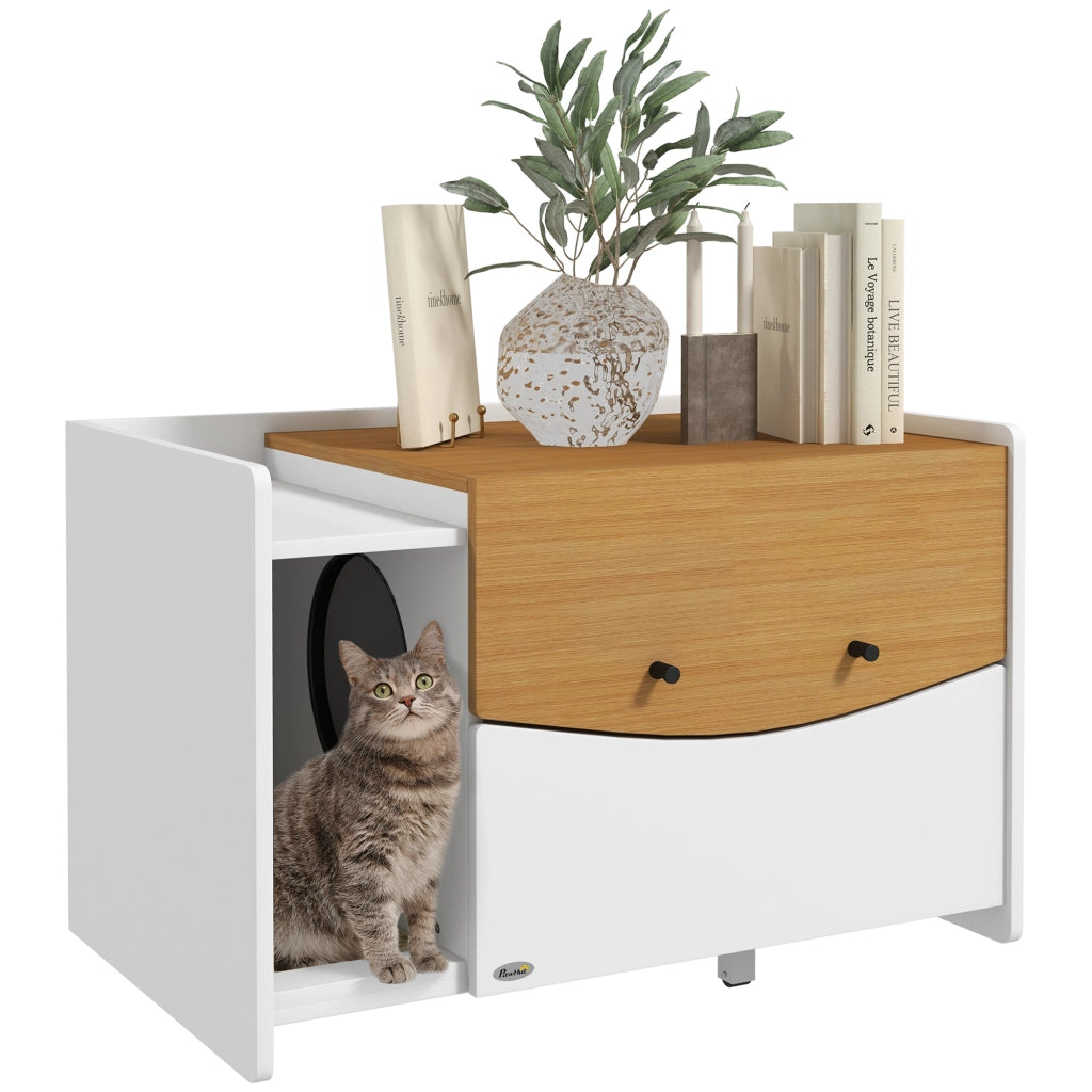 Armadio per gatti estraibile ¨C zephmum ¨C 78x50x51cm