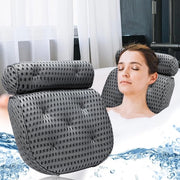 Bagnoschiuma, schiuma per doccia con 7 ganci, 4D-Air-Mesh Comfort bagnoschiuma, adatto a tutte le vasche da bagno