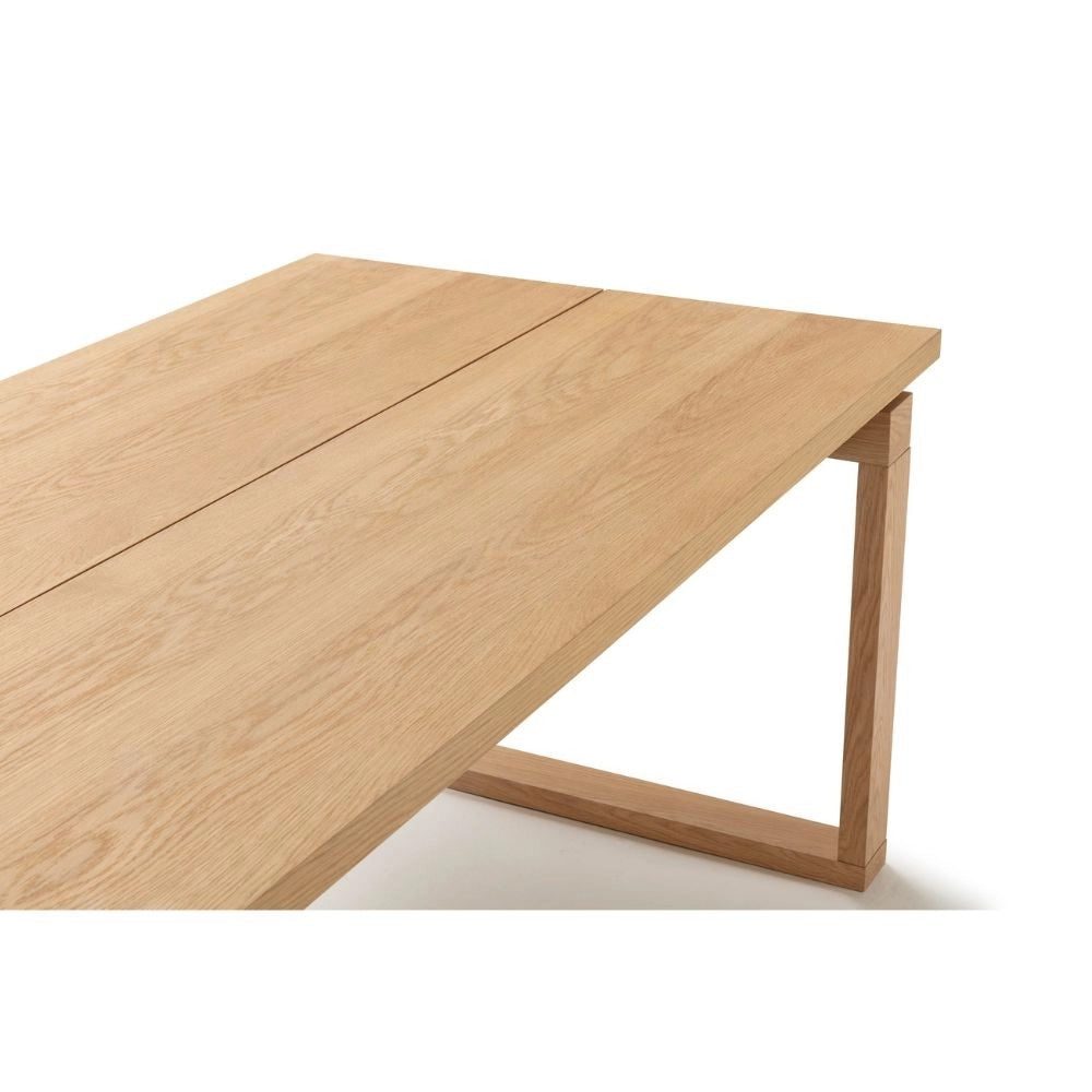 Tavolo rettangolare fisso Rina 220x100x76H colore rovere