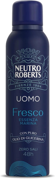 NEUTRO ROBERTS DEODORANTE SPRAY 150 ML NEW UOMO FRESCOMARINO
