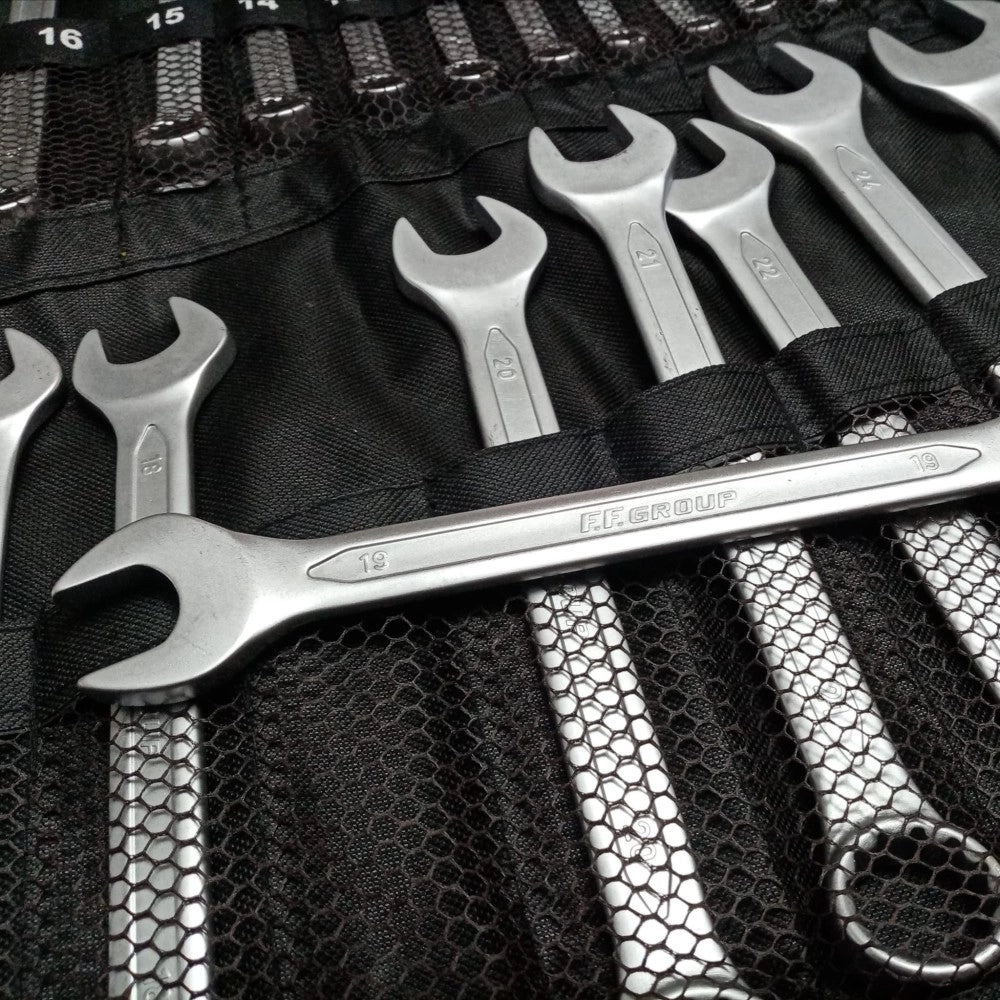 Ff group chiavi combinate serie di 21 pezzi materiale cromo vanadio