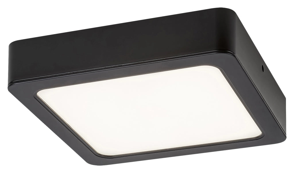 Plafoniera LED quadrata nera Rabalux Shaun2 24W 4000K