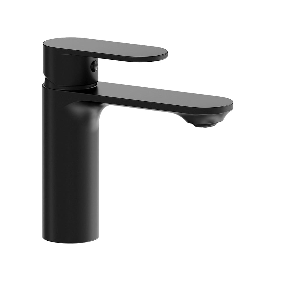 Set miscelatori: lavabo bidet senza scarico e incasso doccia c/deviatore nero opaco | Kerry
