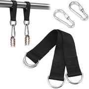 Sostegno oscillante per albero - Beccuccio per tenda da sole con 2 ganci di carabina - Anelli D per sostegno oscillante - Contenuto necessario per tende da sole.