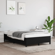 Giroletto senza Materasso Nero 120x190 cm in Tessuto 3269633