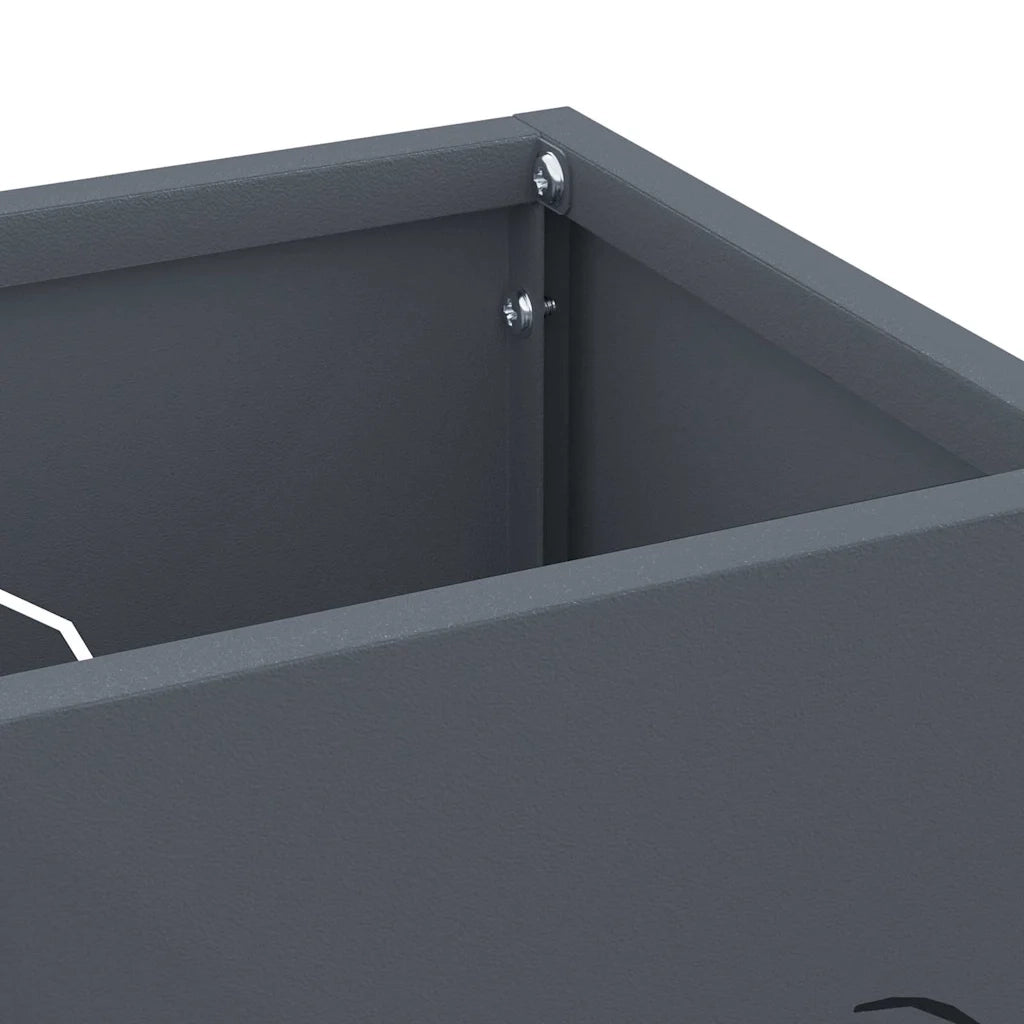 Supporto per Ombrellone Antracite 15,5 x 15,5 x 49 cm Metallo CFW6511217