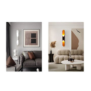 Trade Shop - Applique Da Muro Lampada Da Parete Moderno Attacco 2xg9 Ip20 Bianco O Nero Aq44 -