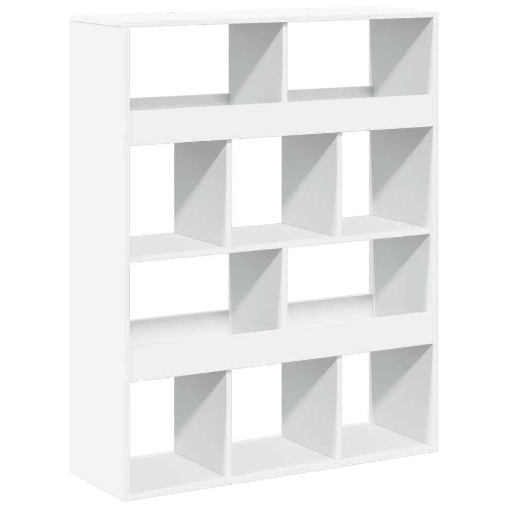 Libreria Bianca 100x33x125,5 cm in Truciolato 3309357