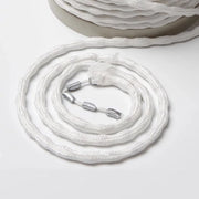 Tape per Tende 500g per 5m Catena di Piombo per Tende Peso Elevato per Tende all'Aperto Morbido per l'Appoggio Perfetto per le Pieghette per Tende Tessuti Muggensched 100g/m