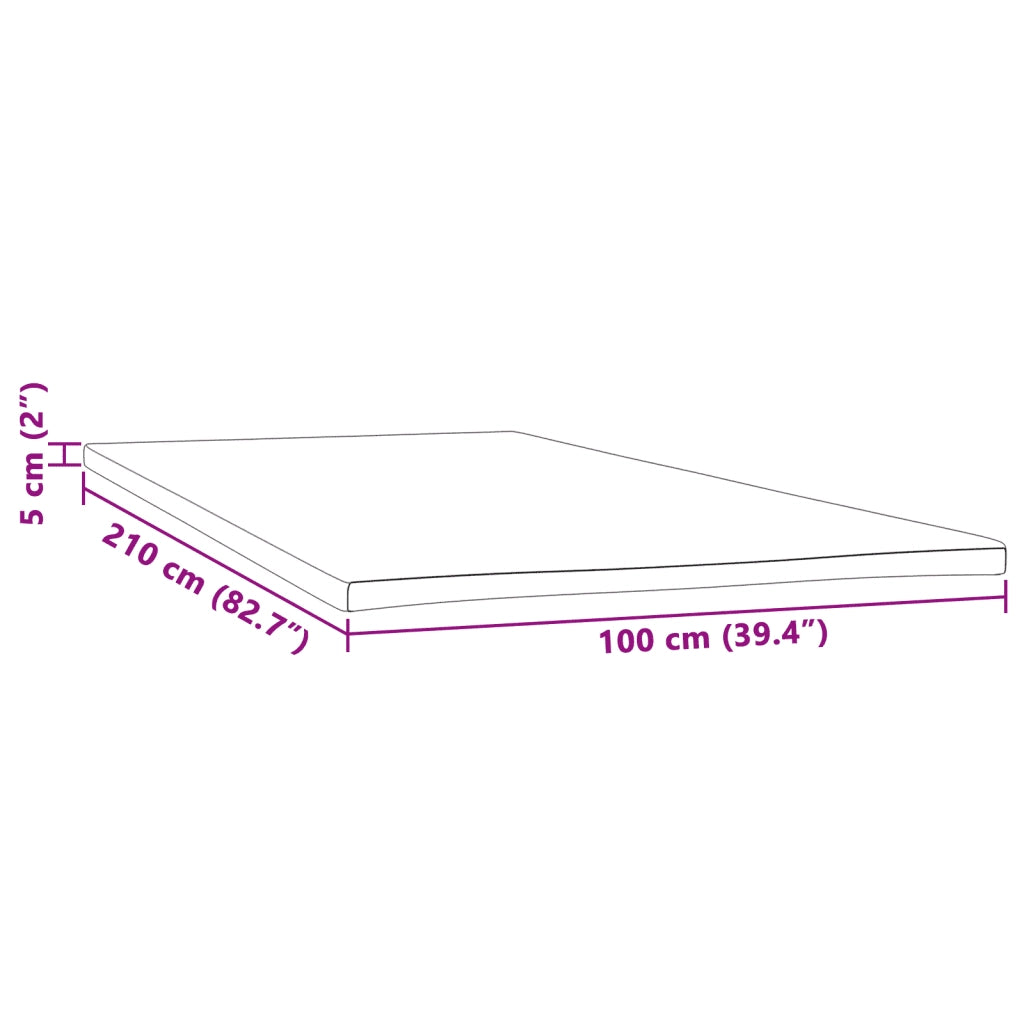 Coprimaterasso 100x210x5 cm CFW3098033