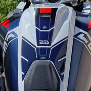 Protezione 3D per Tank Motocicletta Sticker per BMW R 1250 GS Trophy 2023 - Sticker in Resina per Scalfi e Solchi - Accessorio Moto