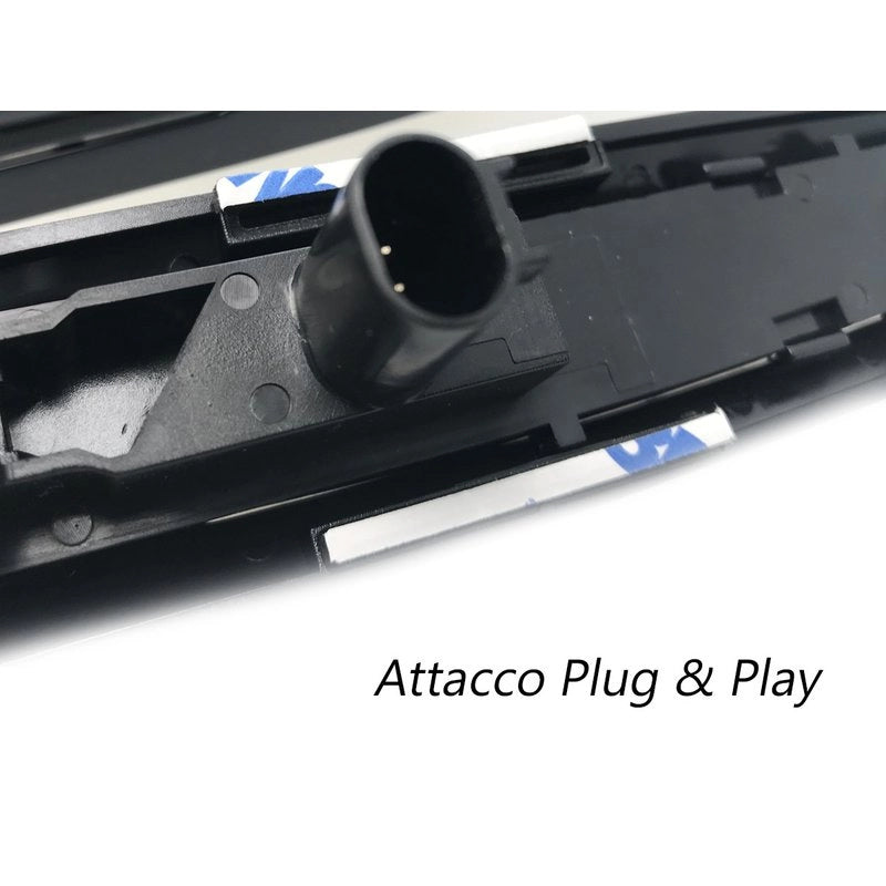 Kit Freccia Laterale a Led Side Marker Dinamica Nero Cromato Lente Trasparente BMW E81 E82 E87 E88 E90 E91 E92 E93 E60 E61 F10