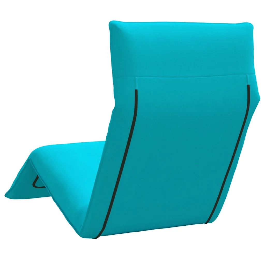 Sdraio da giardino | Lettino Pieghevole Turchese 175x54x8,5 cm in Tessuto Oxford