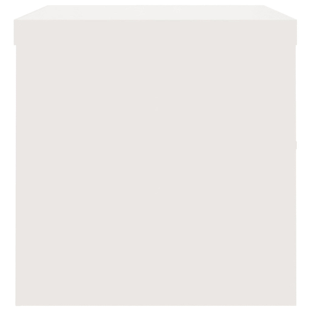 Armadio Classificatore Bianco 90x40x40 cm in Acciaio