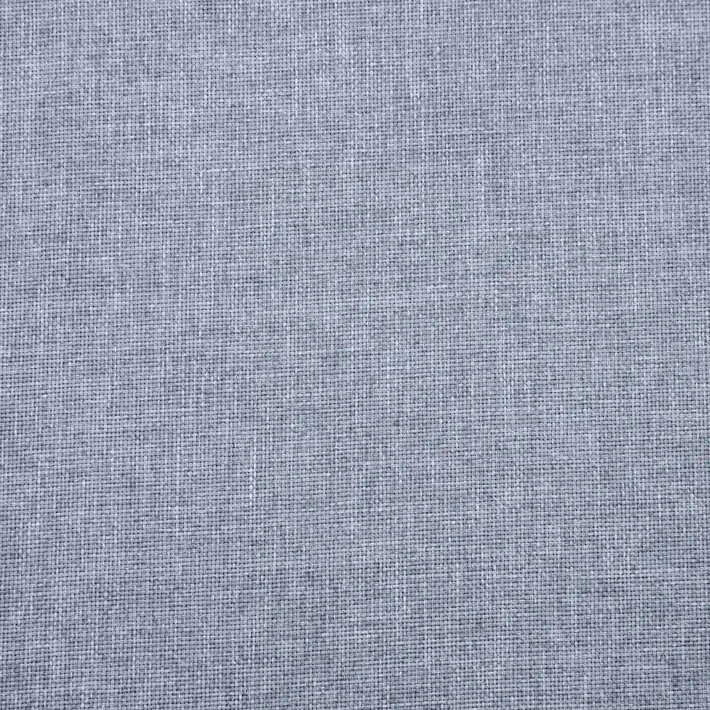 Divano a 3 Posti-Sofa 3 Posti in Tessuto Grigio Chiaro 522861