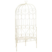 Panca da giardino mobili da esterno terrazza 95 x 54 x 200 cm latta antica 02_0011335