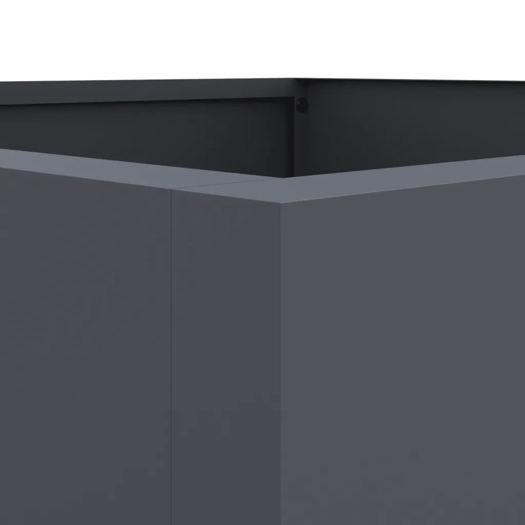Fioriera Antracite 52x48x75 cm in Acciaio 841585