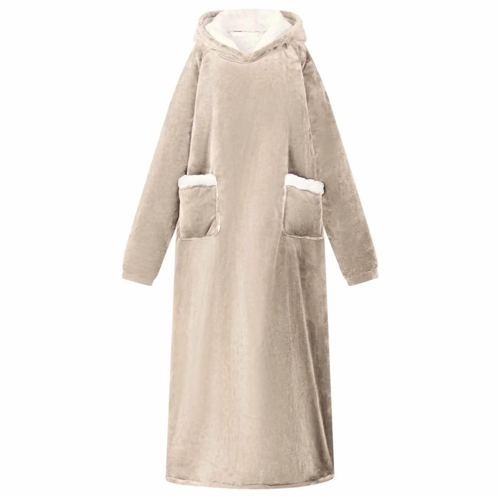 Felpa coperta Beige M Pile e Flanella CFW5250739