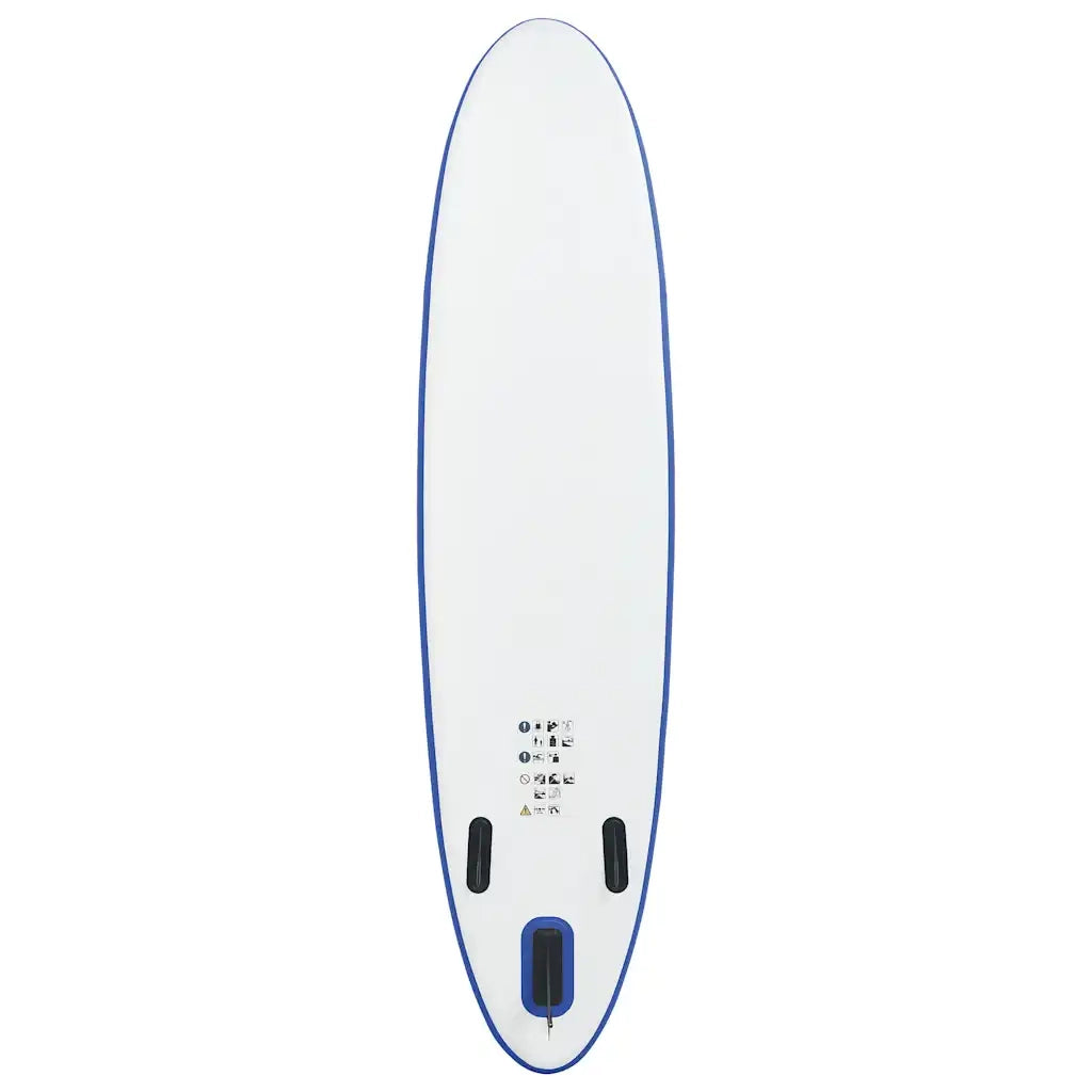 Set Tavola da SUP e Surf Gonfiabile Blu e Bianco cod mxl 62389