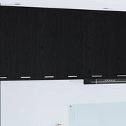 Armadio pensile Rovere Nero 60 x 31 x 80 cm Legno multistrato 884275