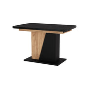 Vicco Tavolo da pranzo Estensibile Rovere Goldkraft/nero 120/160 x 80 cm
