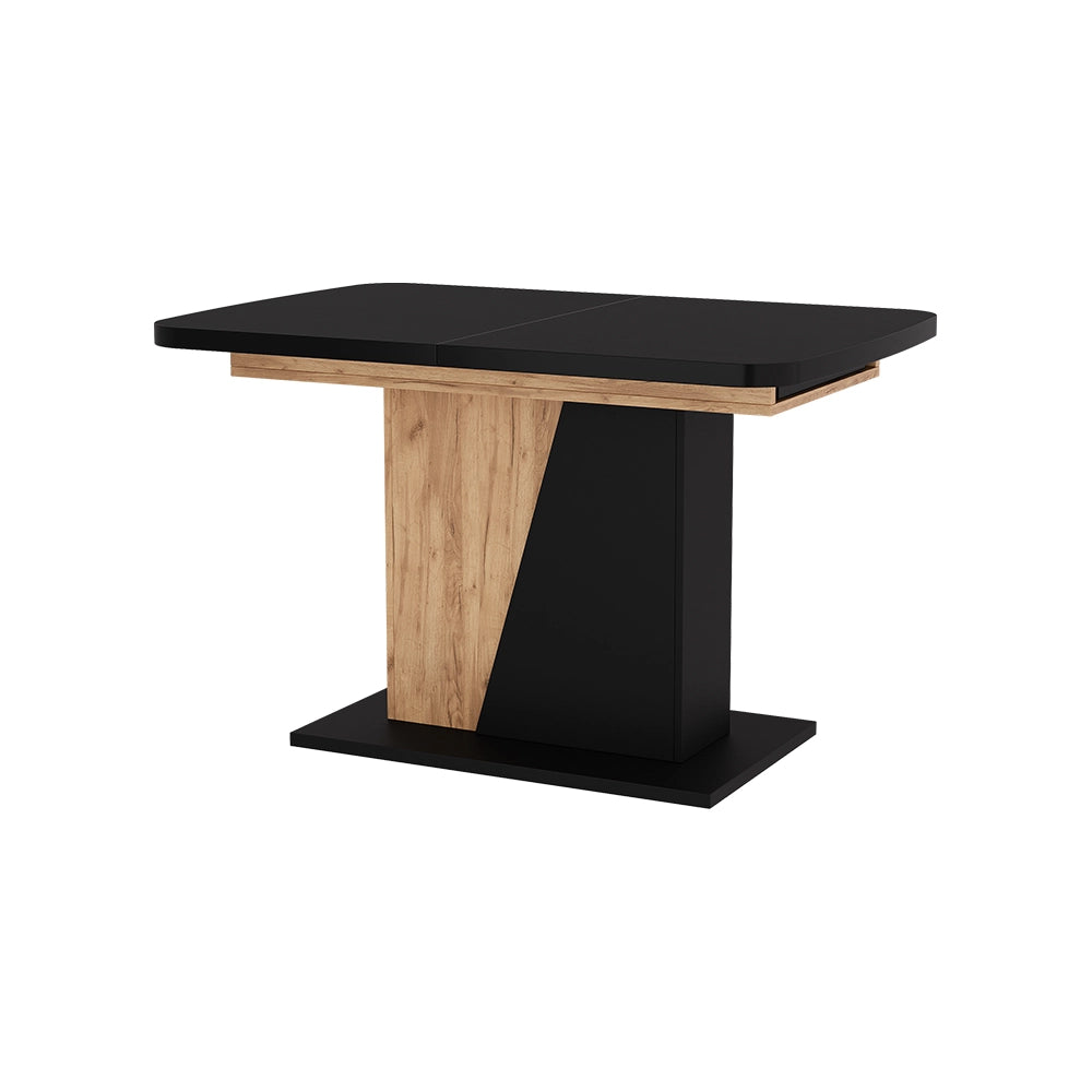 Vicco Tavolo da pranzo Estensibile Rovere Goldkraft/nero 120/160 x 80 cm