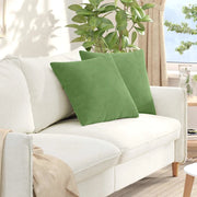 Cuscini da Divano 2 pcs Verde chiaro 50 x 50 cm