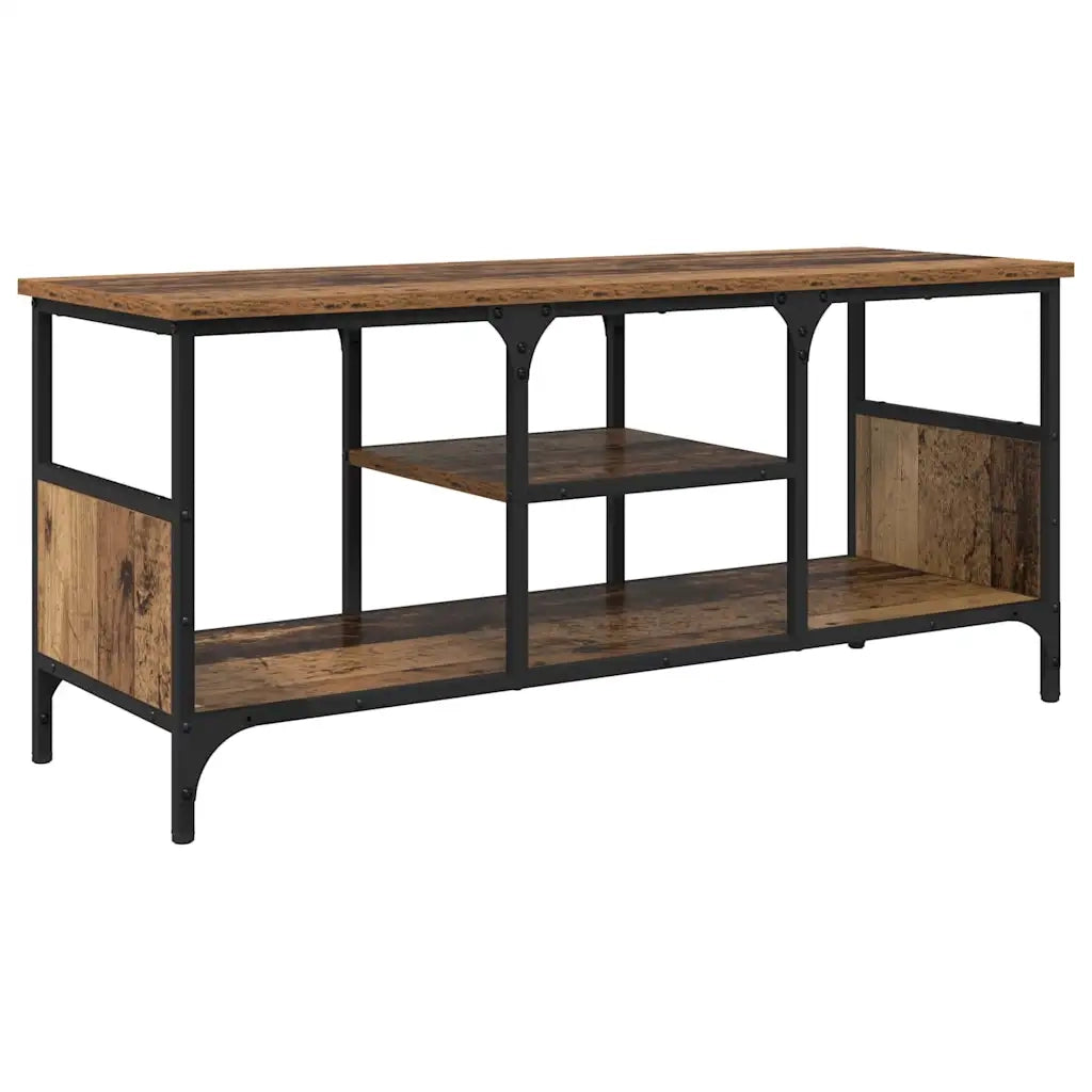 Mobile TV-Credenza per TV-Console TV Legno vecchio 100 x 35 x 45 cm