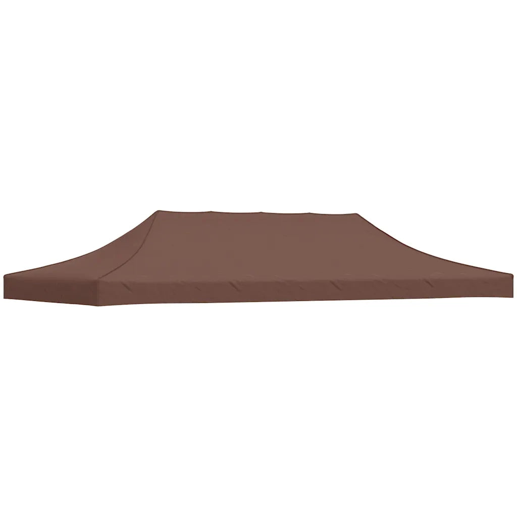 Tetto per Tendone per Feste 6x3 m Marrone 270 g/mÂ² cod mxl 71080