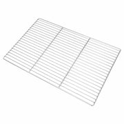 Griglia Argento 60 x 40 cm Acciaio inossidabile CFW6557818