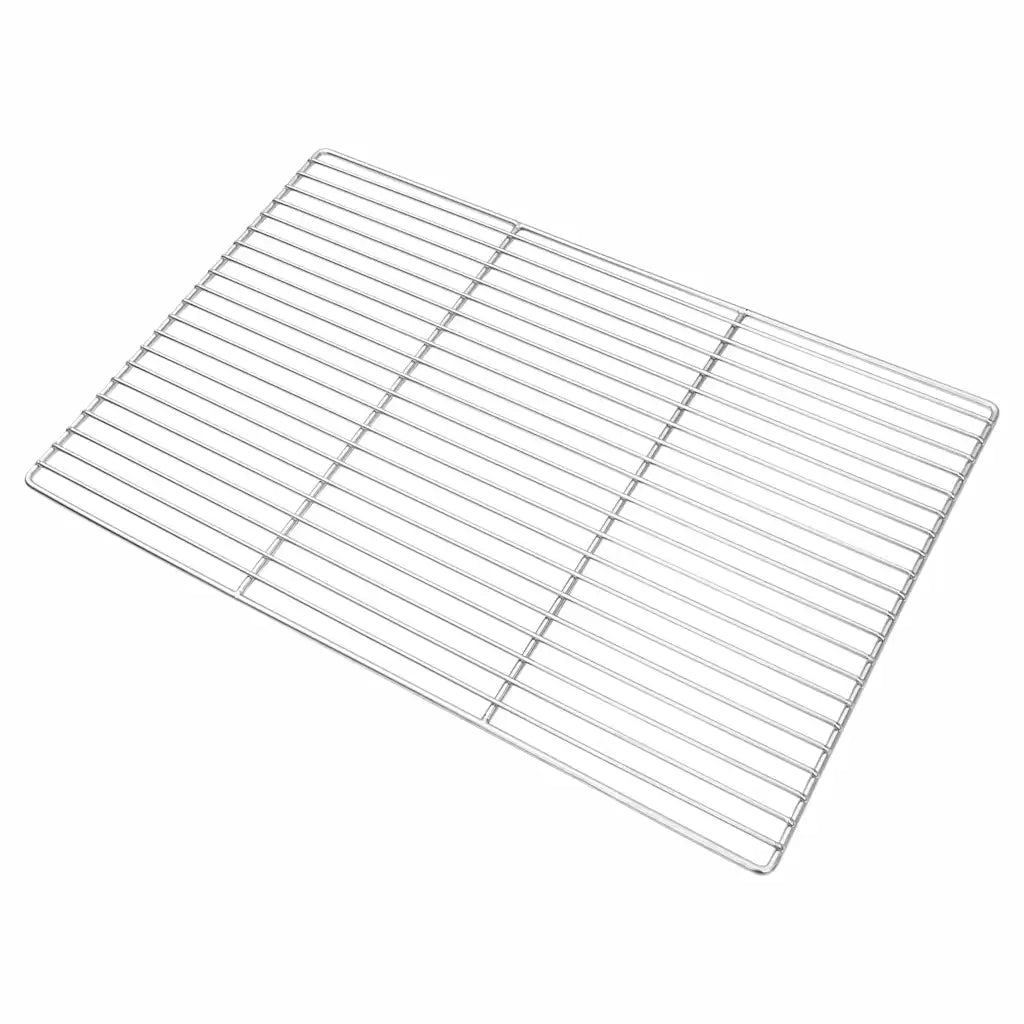 Griglia Argento 60 x 40 cm Acciaio inossidabile CFW6557818